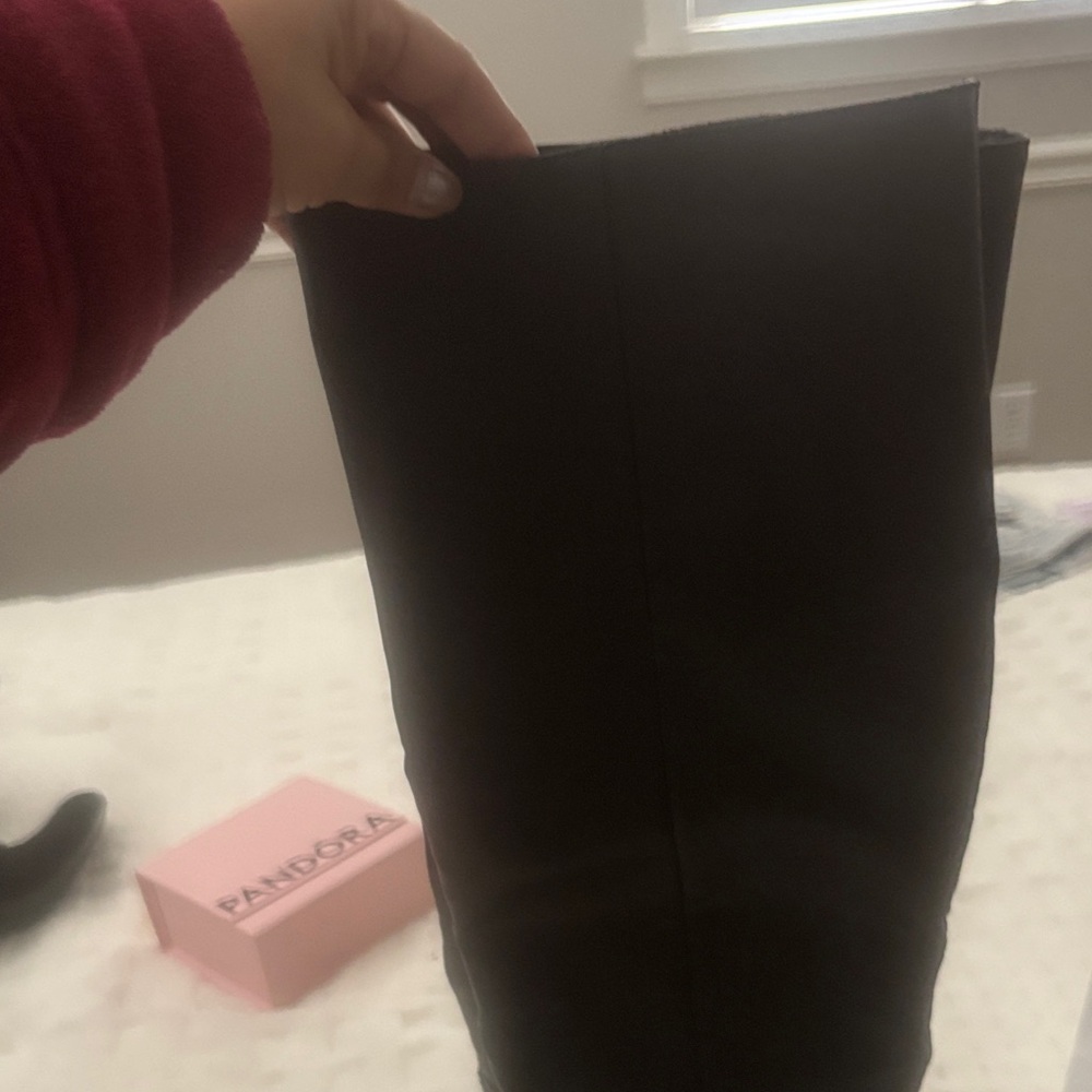 Black Knee-High Boots